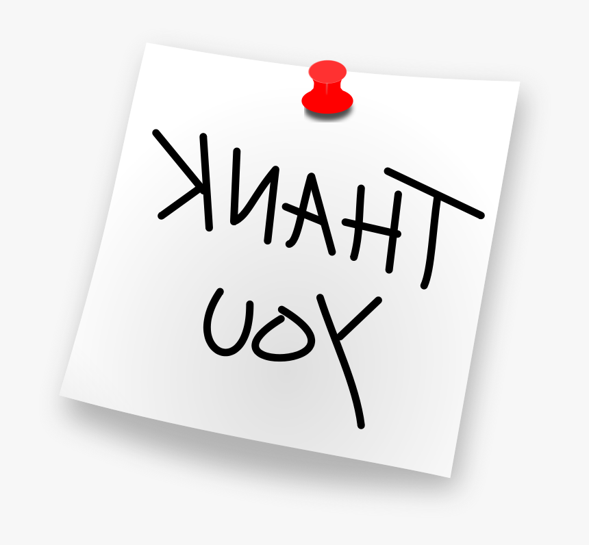 Thank You Clipart Free Large Images - Calligraphy, HD Png Download