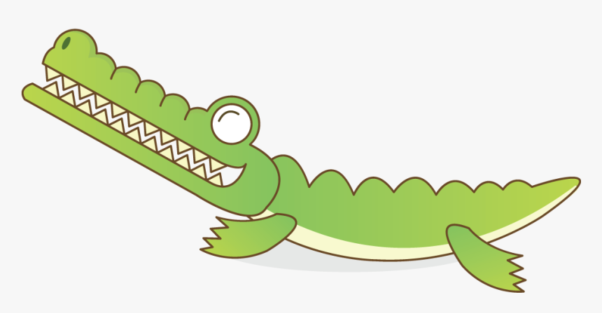 Transparent Cartoon Alligator Png, Png Download