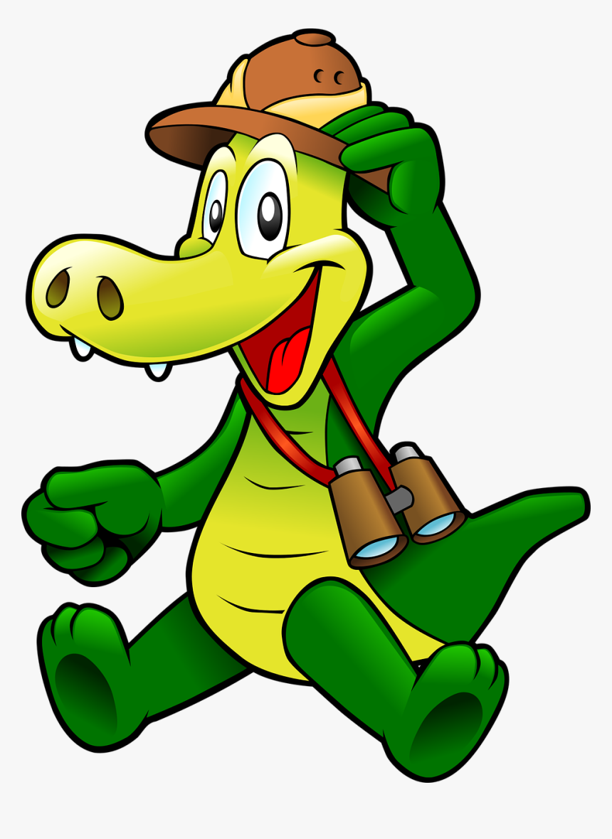Caricaturas De Cocodrilo, HD Png Download