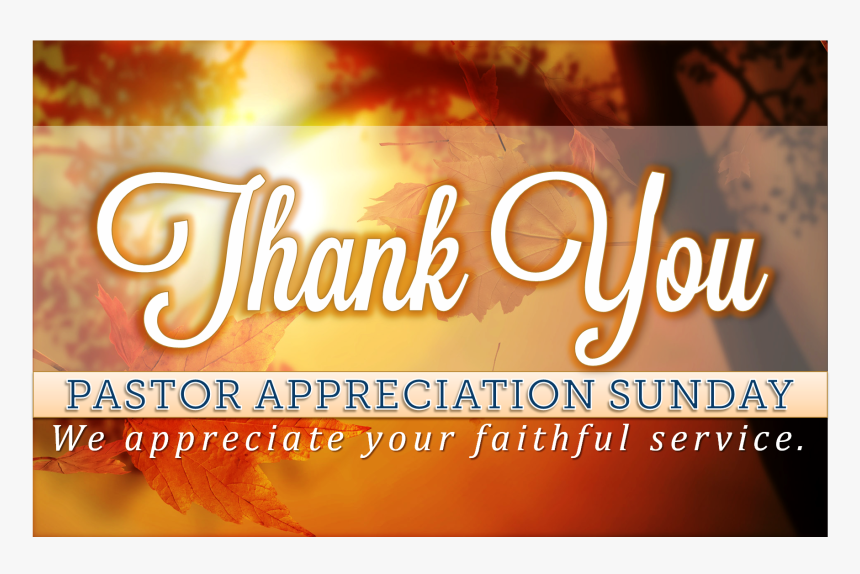Pastor Appreciation - Pastor Appreciation Free Clipart, HD Png Download