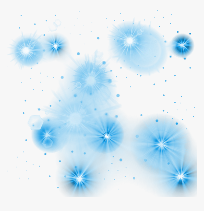 Effects Blue Lights Png, Transparent Png