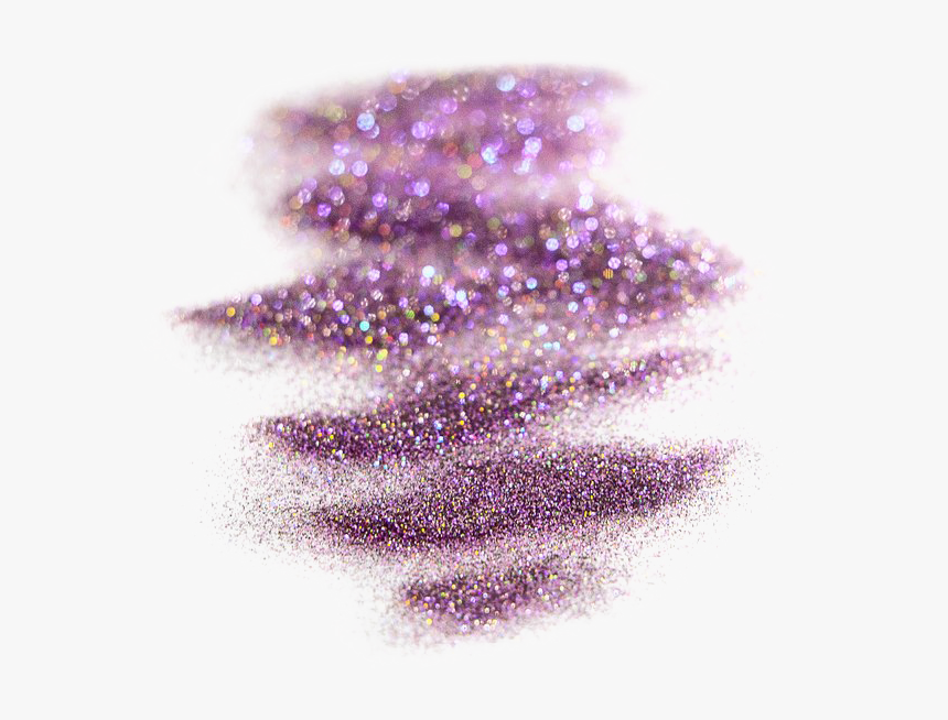 Glitter Transparent - Purple Glitter Png Transparent, Png Download