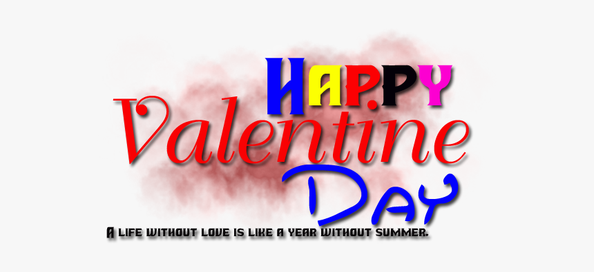 Happy Valentine Day Editing Png, Transparent Png