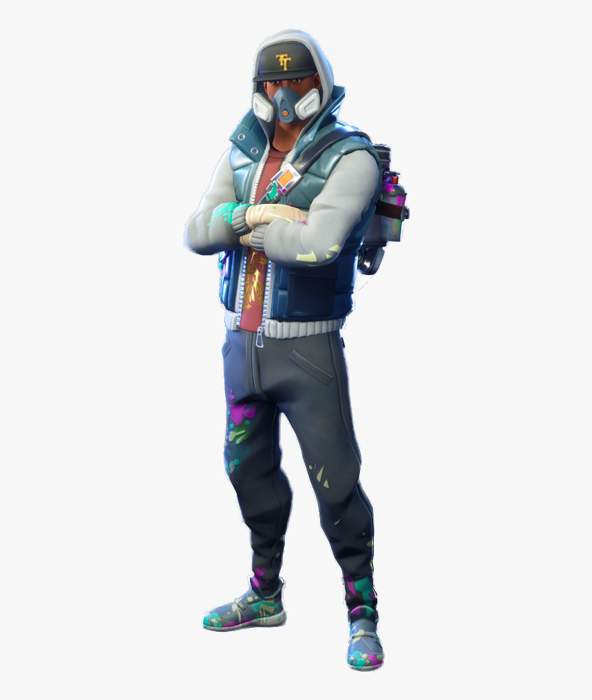 Skin Fortnite Tagueur, HD Png Download