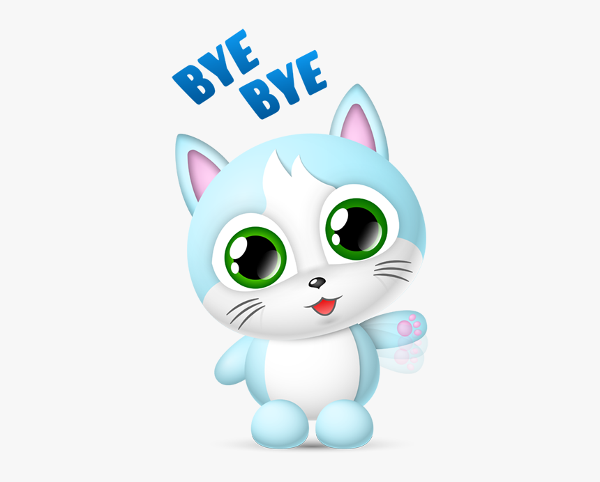 Cute Cats Collection By Pim Messages Sticker-8 - Cartoon, HD Png Download