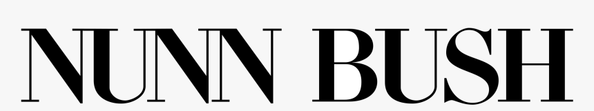 Nunn Bush Logo Png Transparent - Black-and-white, Png Download