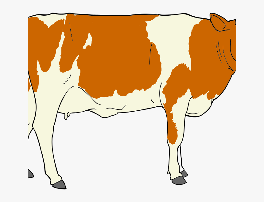 Transparent Cow Icon Png - Beef Cow Cattle Clip Art, Png Download