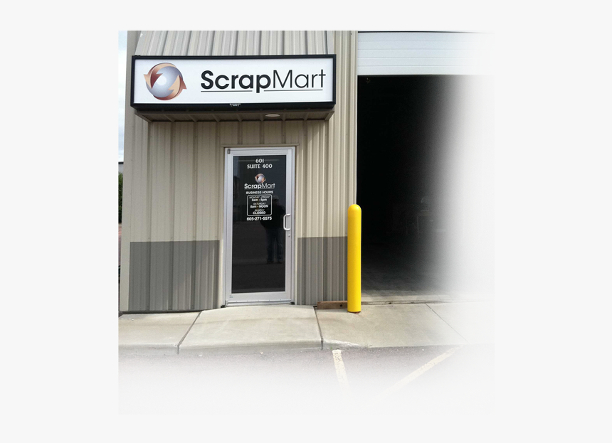 Scrapmart Recycling Facility -sioux Falls, Sd - Signage, HD Png Download