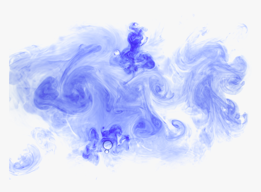Blue Smoke Color Download - Purple Blue Smoke Transparent, HD Png Download