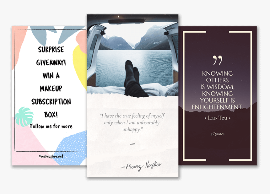 Insta Stories Templates - Book Cover, HD Png Download