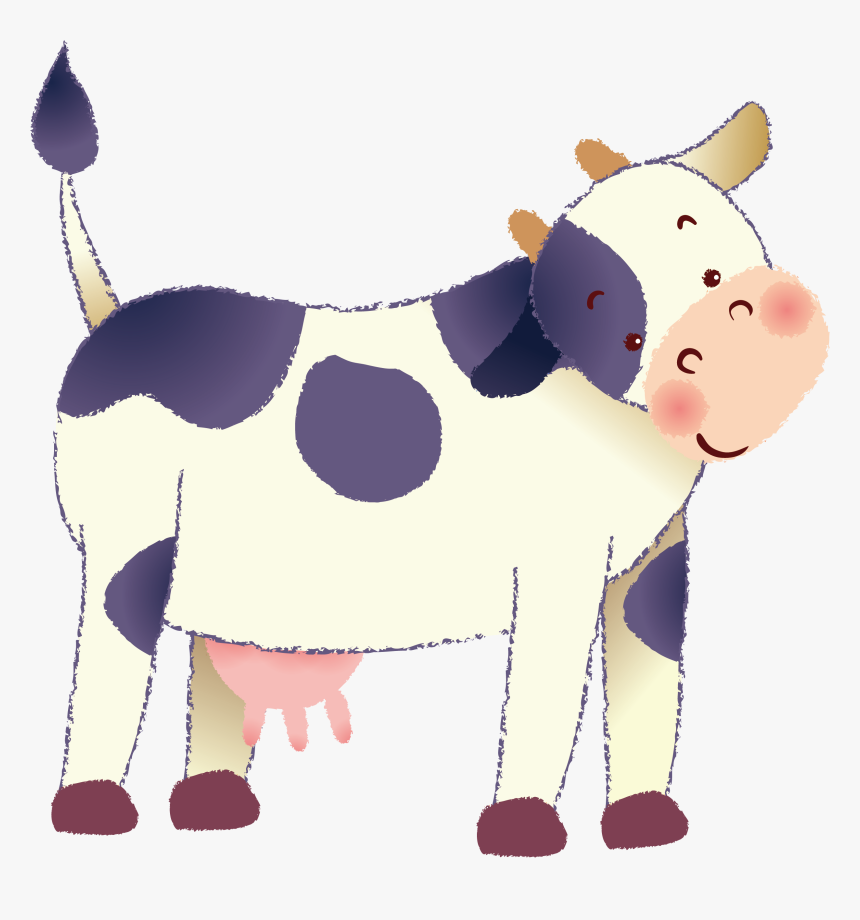 Cow Vector Png - Dairy Cattle, Transparent Png
