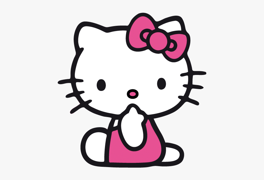 Hello Kitty Japanese Bobtail Balloon Kid Cartoon Sanrio - Does Hello Kitty Not Have A Mouth, HD Png Download