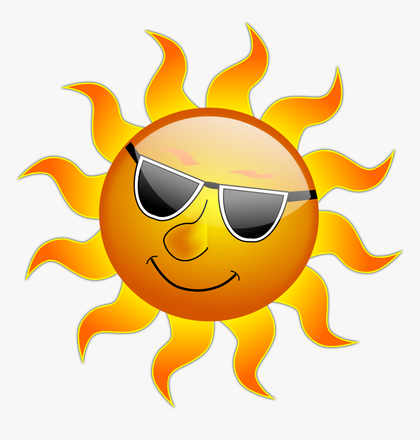 Summer Sun Clip Art, HD Png Download