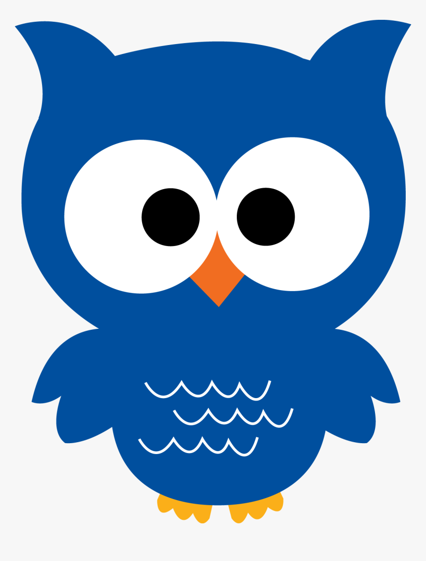 Owl Blue Png - Blue Owl Clipart, Transparent Png