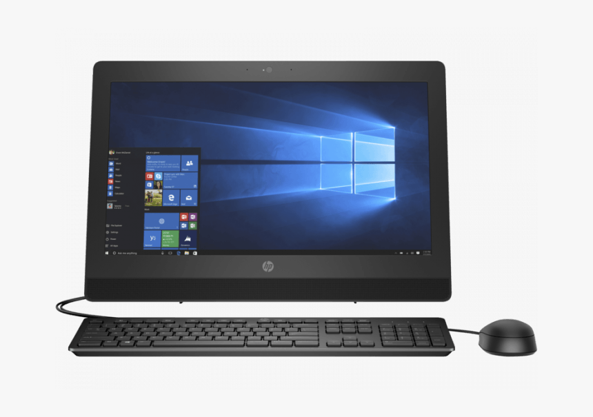 Desktop Computer Images Png - Computer Price In India Hp, Transparent Png