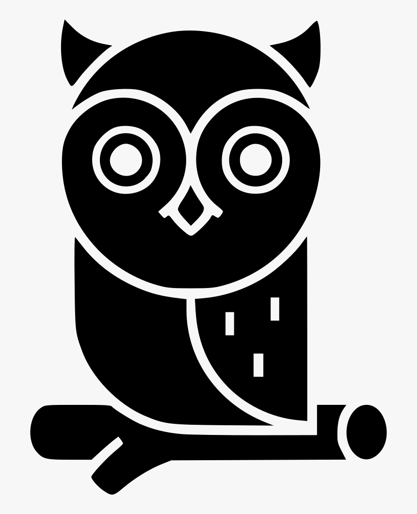 Owl - Free Vector Owl Line Cdr File, HD Png Download