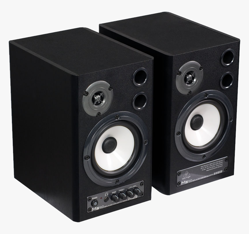 Audio Speaker Png - Behringer Ms40, Transparent Png