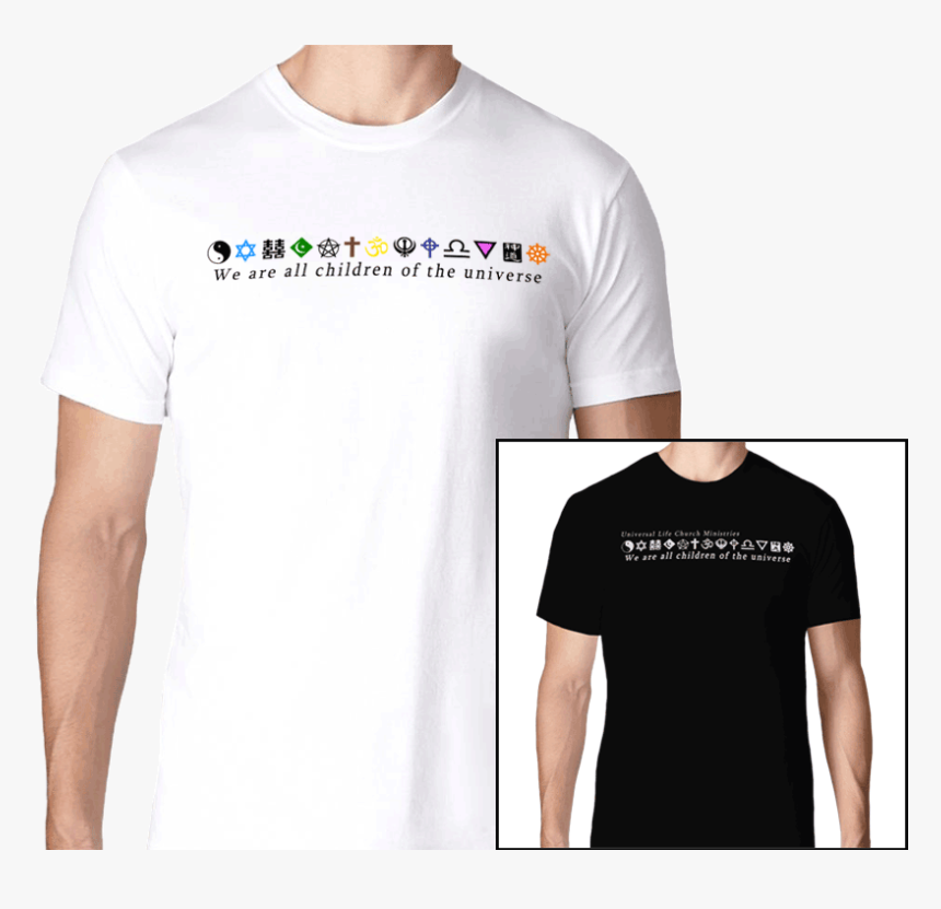 Religion Symbols Shirt - All Religions T Shirt, HD Png Download