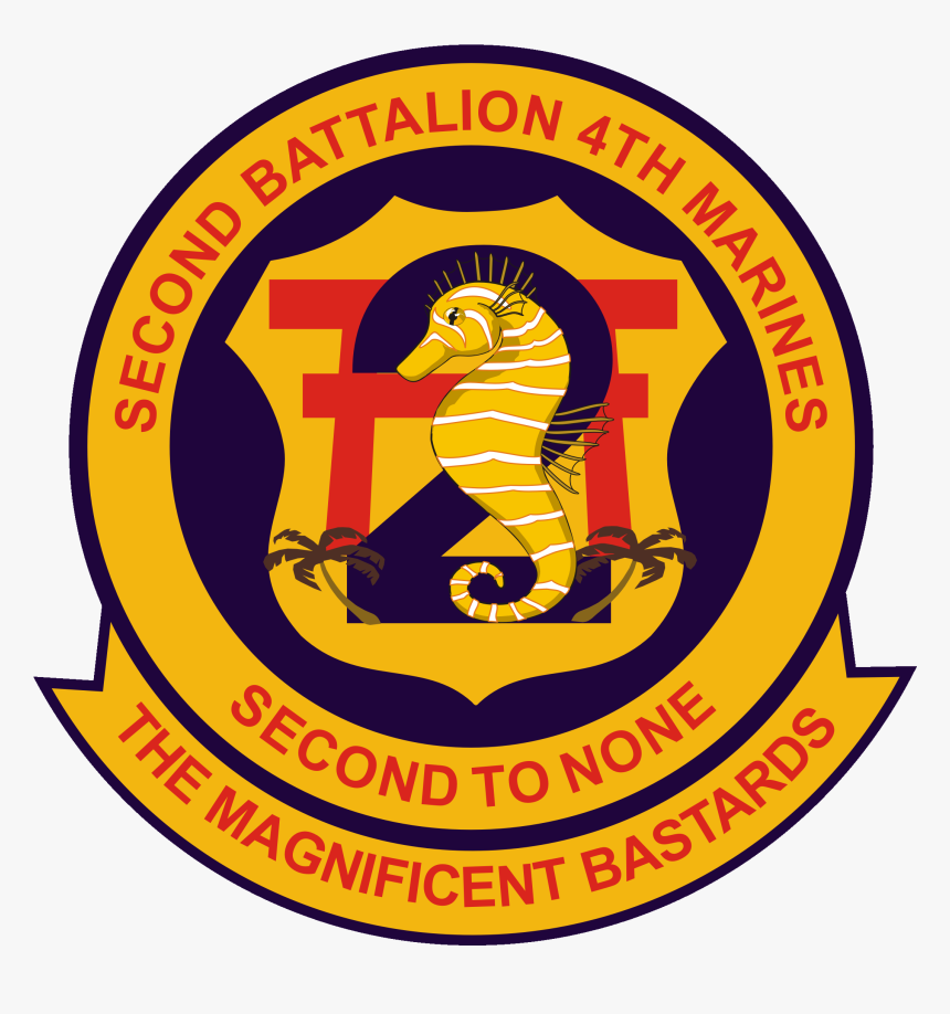 2-4 Battalion Insignia - 2nd Battalion 4th Marines, HD Png Download