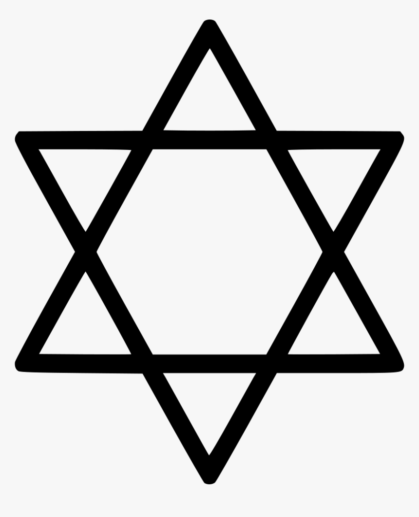 Star David Shape Religion - Star Of David Vector, HD Png Download