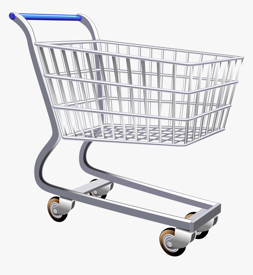 Shopping Cart Png Image - Transparent Background Shopping Cart Png, Png Download