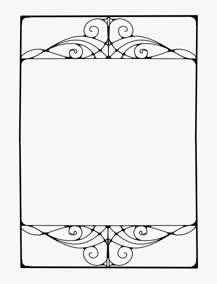 Art Deco Frame Png, Transparent Png