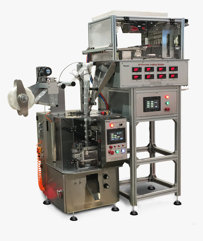 Dxdct-e8 Pyramid Teabag Packing Machine, HD Png Download