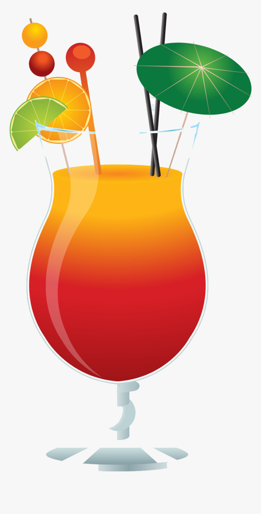 Alcohol Clipart Mixed Drink Free On Transparent Png - Cocktail Clipart, Png Download