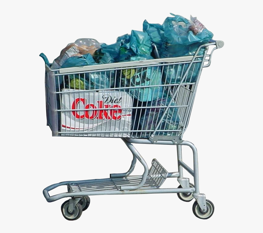 Shopping Cart - Full Shopping Cart Png, Transparent Png