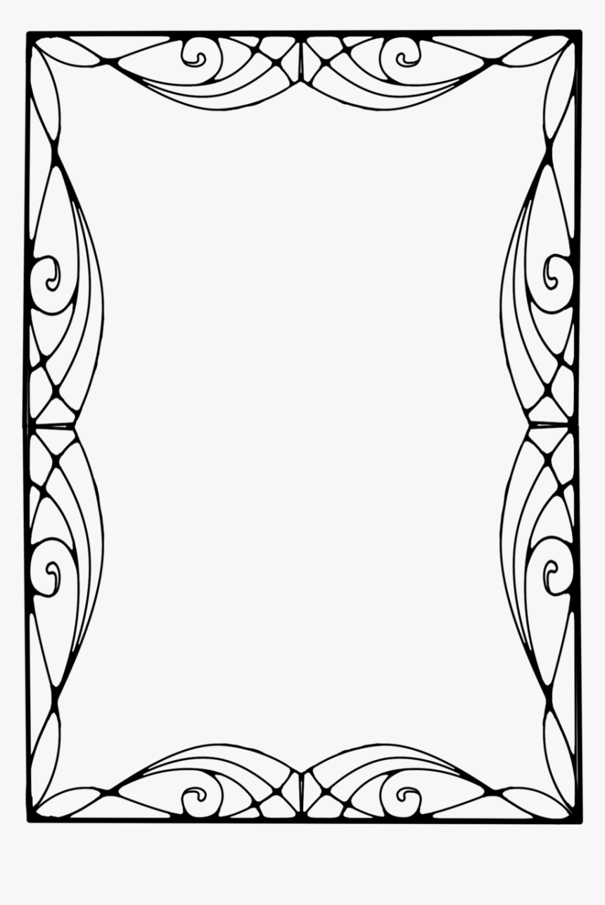 Art Nouveau Vector Png, Transparent Png