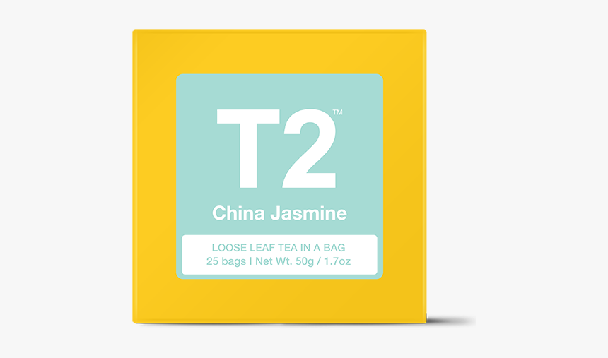 China Jasmine Teabag Gift Cube - T2 Tea, HD Png Download