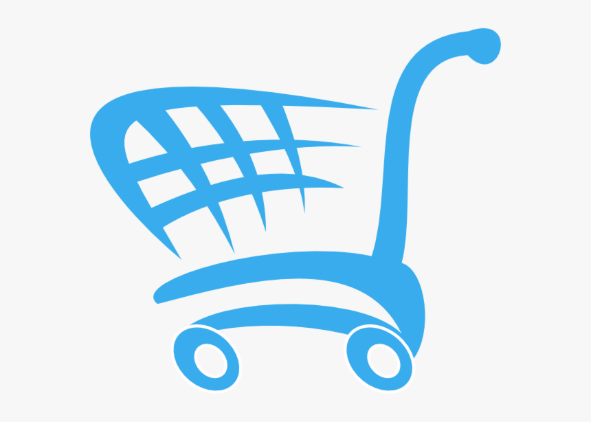 Shopping Cart Svg Clip Arts - Logo Png Shopping Cart, Transparent Png