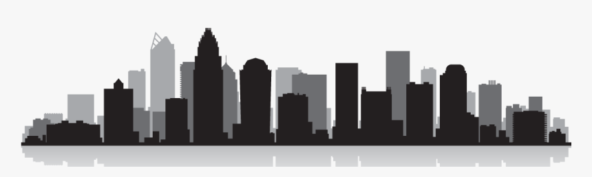 Charlotte Skyline Vector Graphics Royalty-free Clip - Charlotte Skyline Vector, HD Png Download