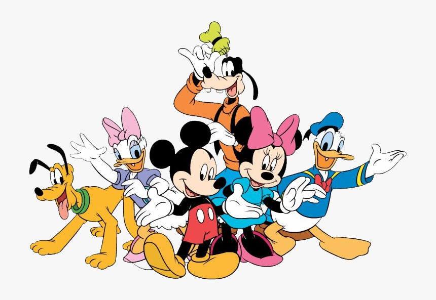 Disney Halloween Png Photo - Mickey And Friends Png, Transparent Png