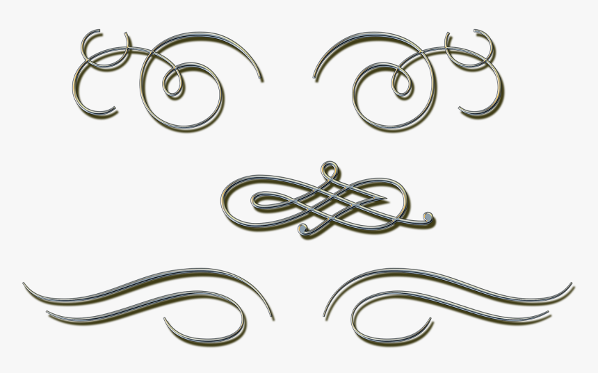 Art Nouveau Borders - زخرفة اسلامية Png, Transparent Png