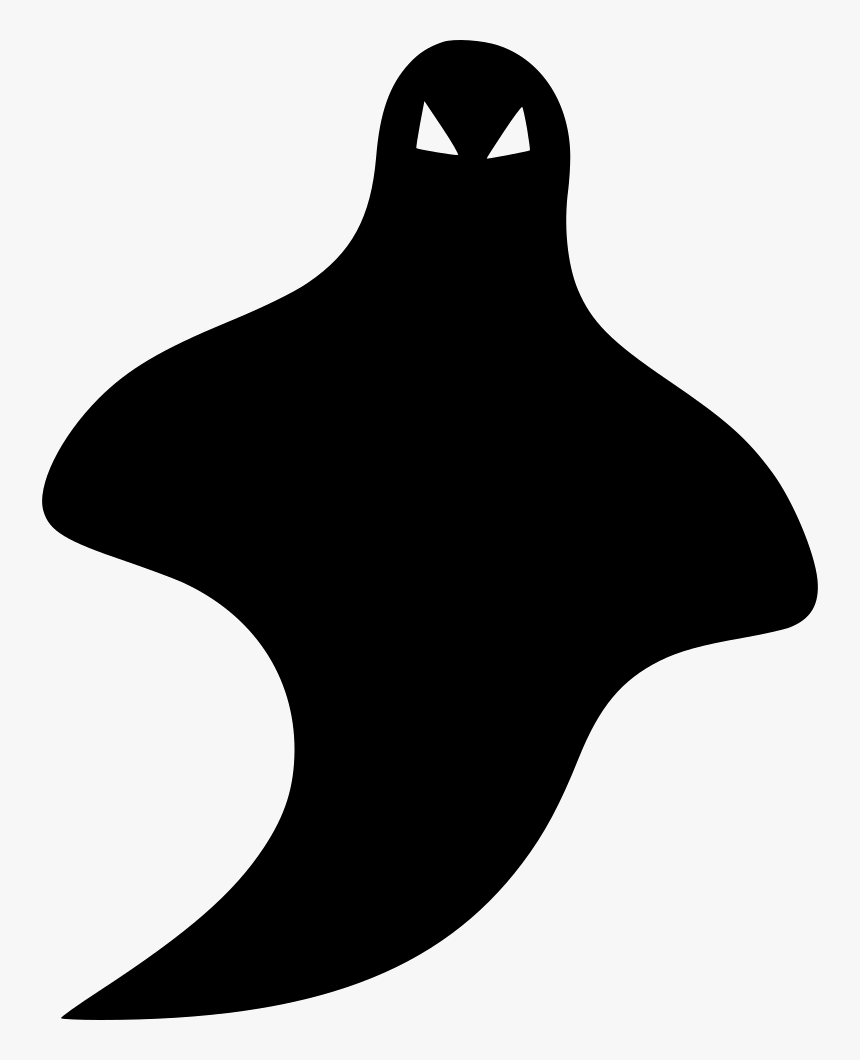 Halloween Ghost Download Transparent Png Image - Halloween Ghost Black And White, Png Download