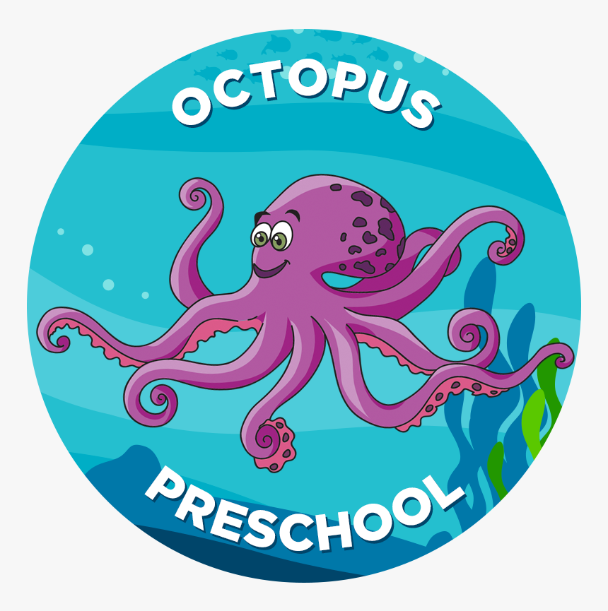 Hd Learn To Swim Octopus - Octopus Swimming Clipart, HD Png Download