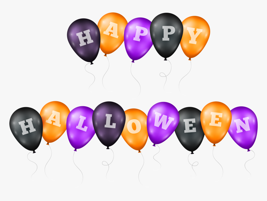 Purple Happy Halloween Clip Art, HD Png Download
