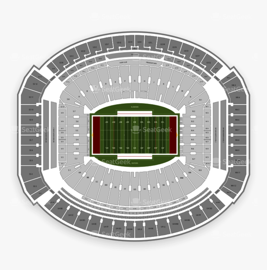 Bryant-denny Stadium, HD Png Download