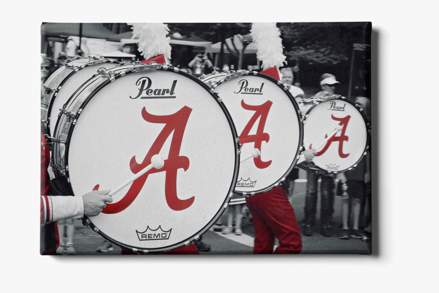 Alabama Crimson Tide Mdb Drums Canvas 
 Class - Traffic Sign, HD Png Download