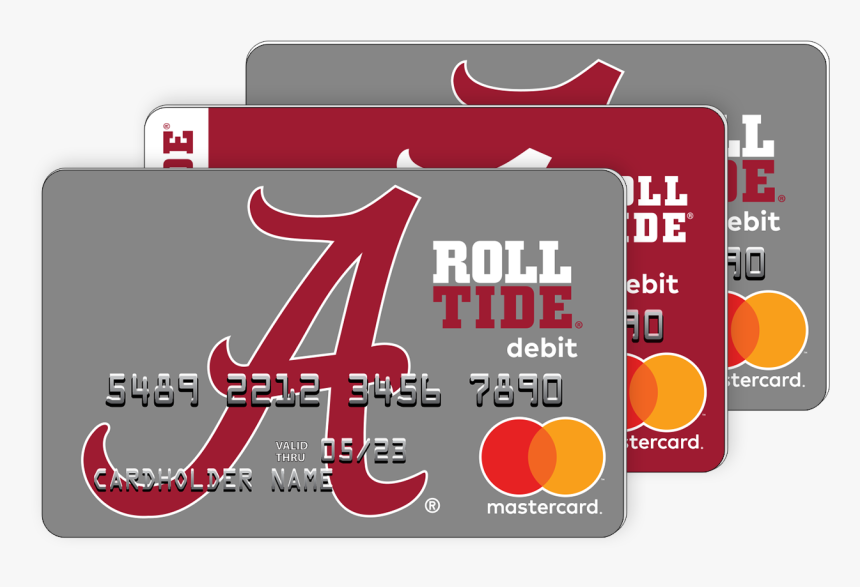 Alabama Crimson Tide Fancard Prepaid Mastercard Group - Graphic Design, HD Png Download