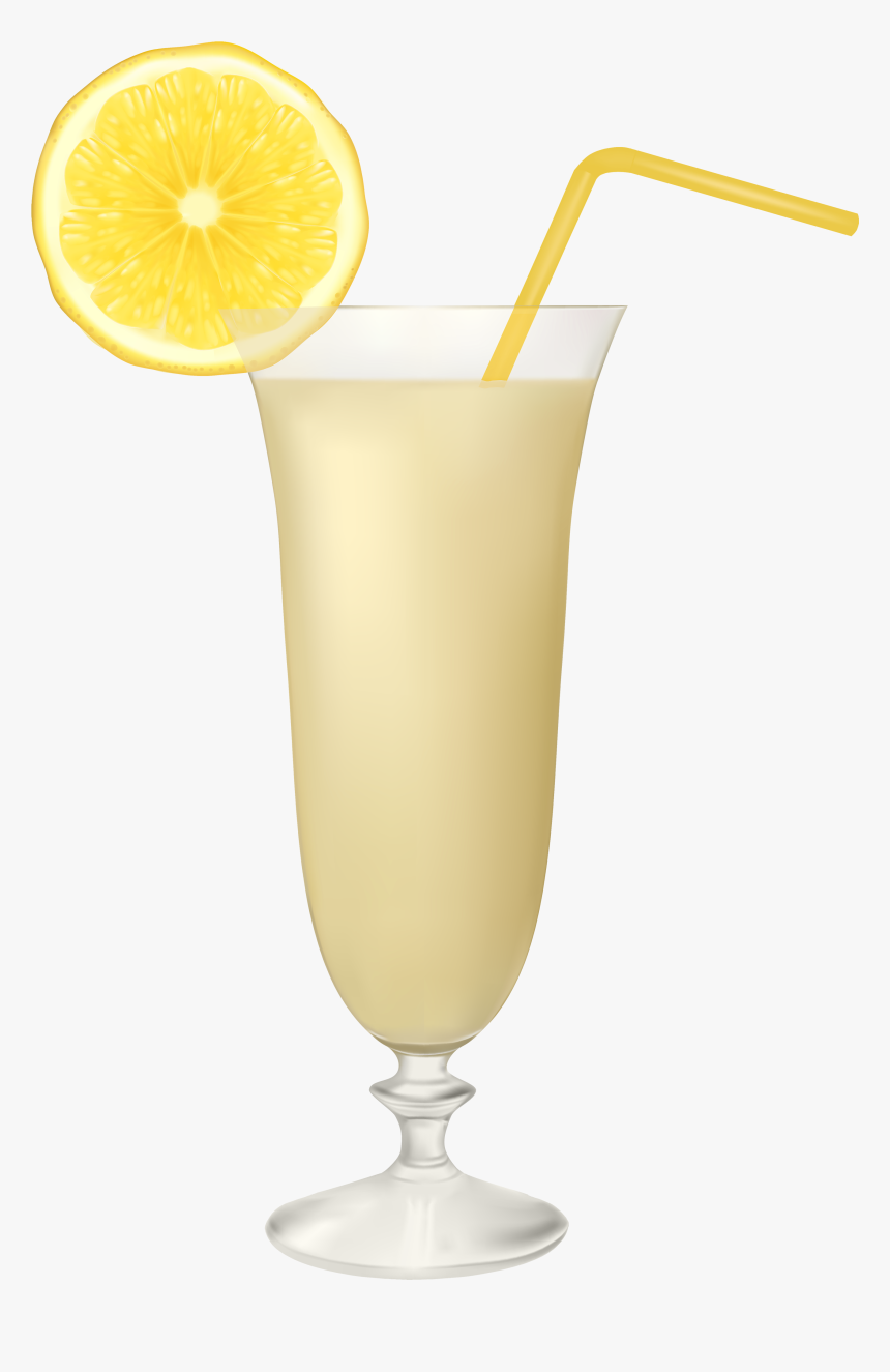 Lemon Juice Glass Cartoon, HD Png Download