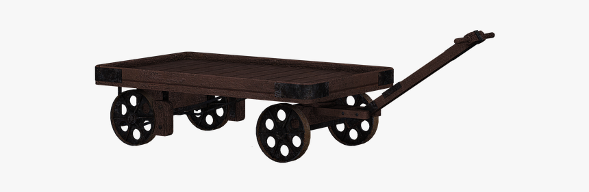 Dare, Cart, Wooden Barrow, Digital Art, Isolated, Png - Wheelbarrow, Transparent Png