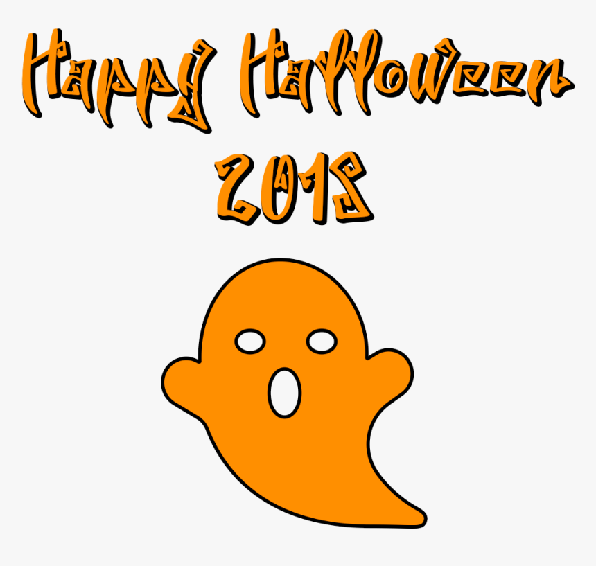 Happy Halloween 2018 Scary Font Ghost - Sezione Oliva, HD Png Download