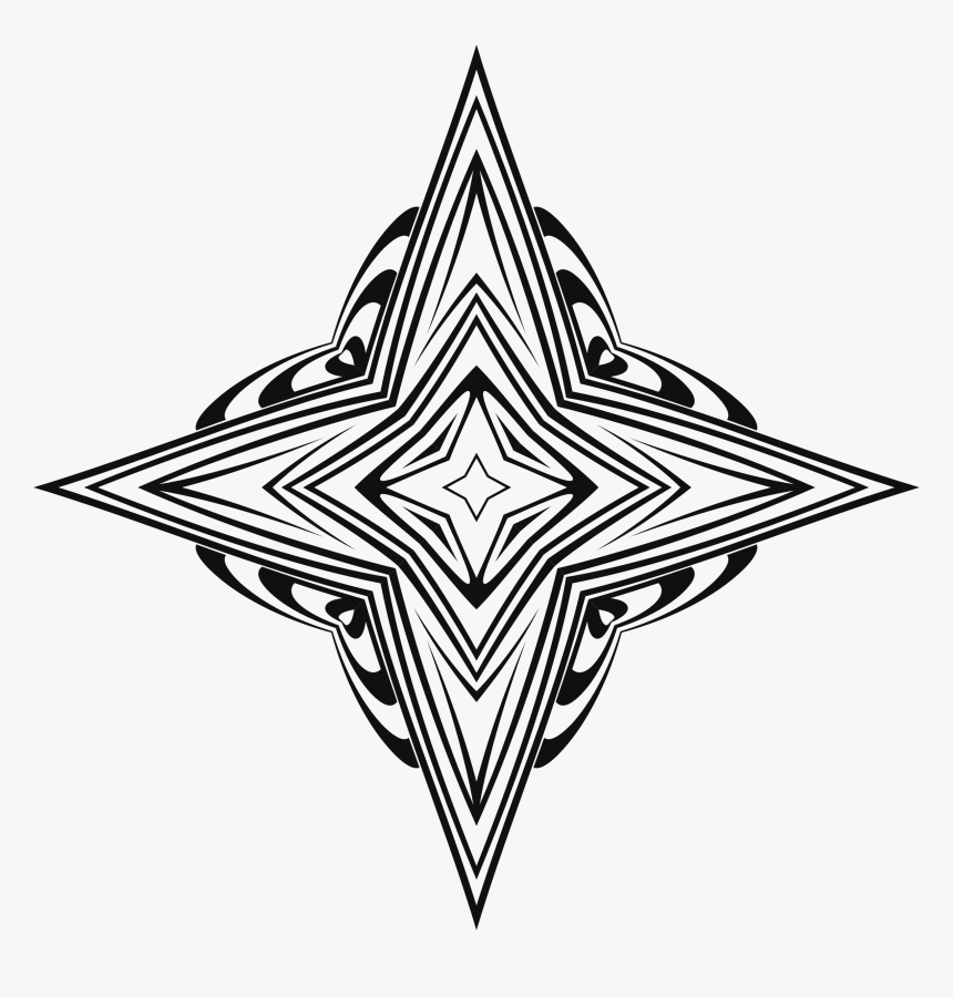 Clipart - Art Deco Line Art, HD Png Download
