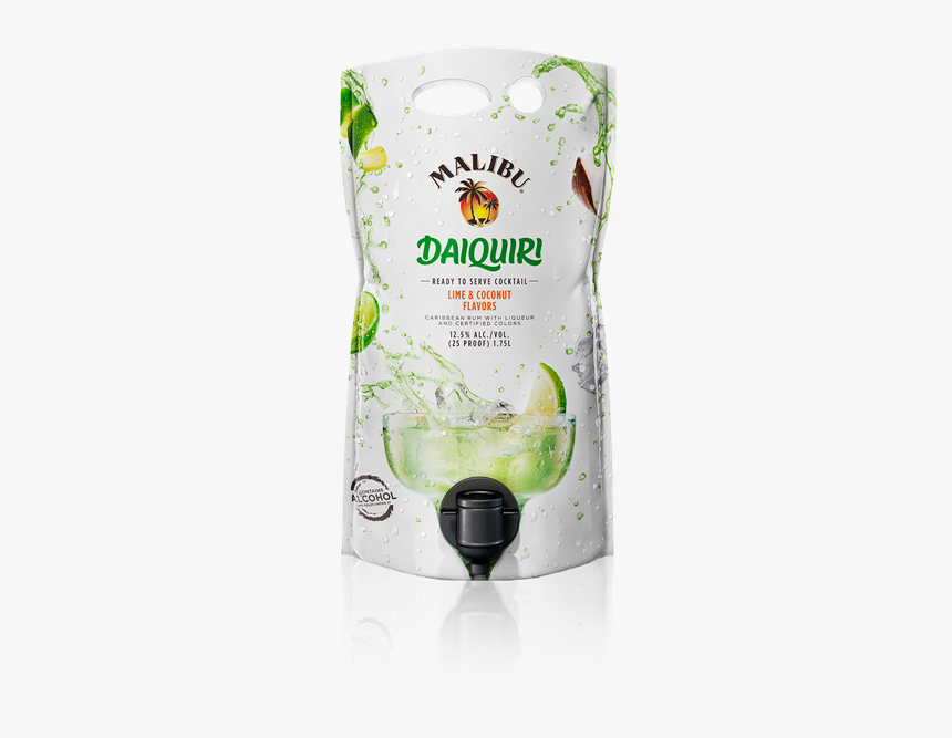 Malibu Rum Pouches, HD Png Download