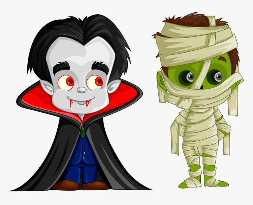 Halloween Monsters Vector, HD Png Download