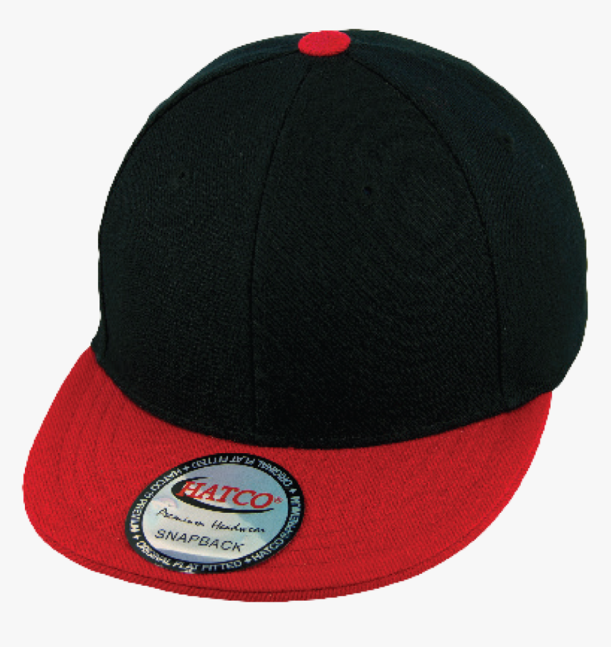 Blank Acrylic Snapback Caps - Black And Red Snapback Kids, HD Png Download