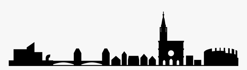 File Strasbourg Wikimedia Commons - Strasbourg Dessin Skyline, HD Png Download