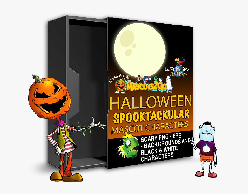 Spooktakular Boxshot - Illustration, HD Png Download
